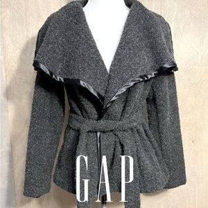 GAP Boucle Black & White Jacket/Cardigan size M